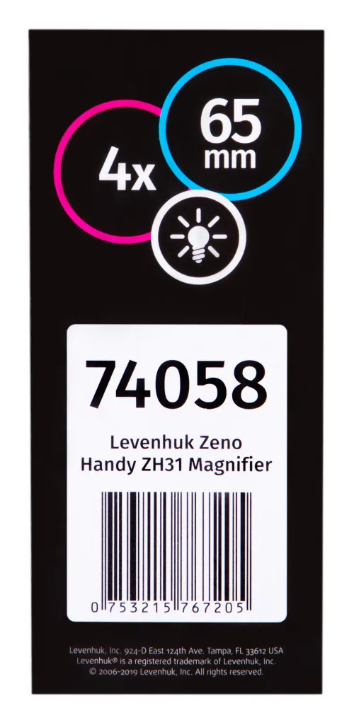 snímek lupa Levenhuk Zeno Handy ZH31,  11
