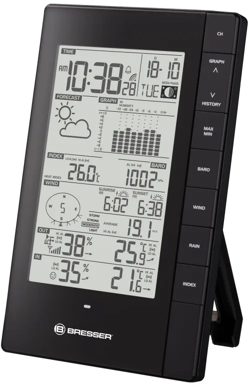 obrázek meteostanice Bresser PC s venkovním senzorem 5 v 1,  2