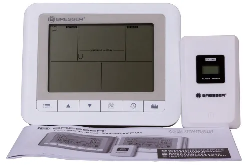 snímek meteostanice Bresser TemeoTrend WF, bílá,  2