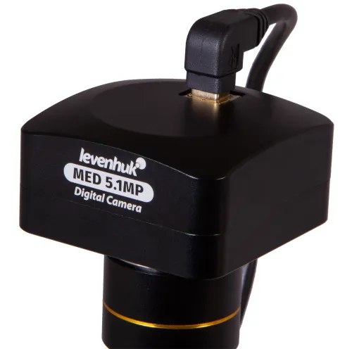 obrázek digitální trinokulární mikroskop Levenhuk MED D10T,  11