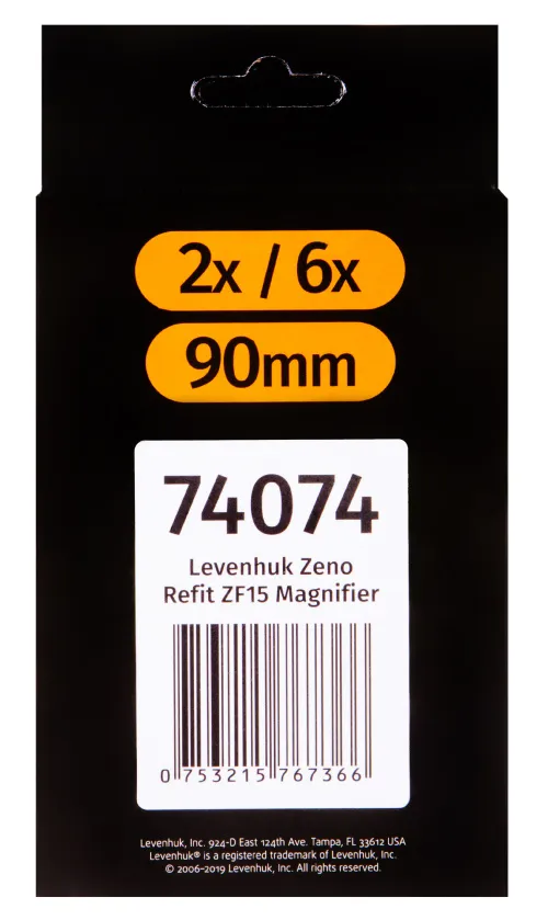 obrázek lupa Levenhuk Zeno Refit ZF15,  10