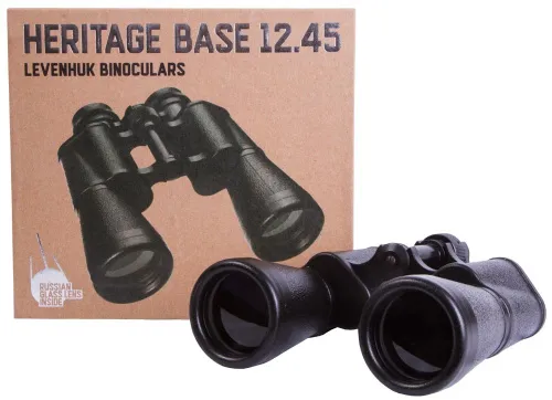 snímek binokulární dalekohled Levenhuk Heritage BASE 12x45,  2