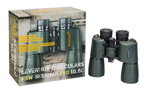 obrázek binokulární dalekohled Levenhuk New Sherman PRO 10x50,  5