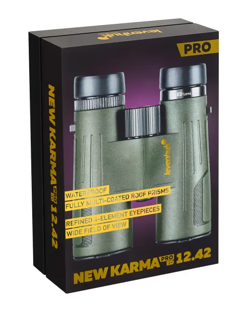 fotografie binokulární dalekohled Levenhuk New Karma PRO ED 12x42,  13