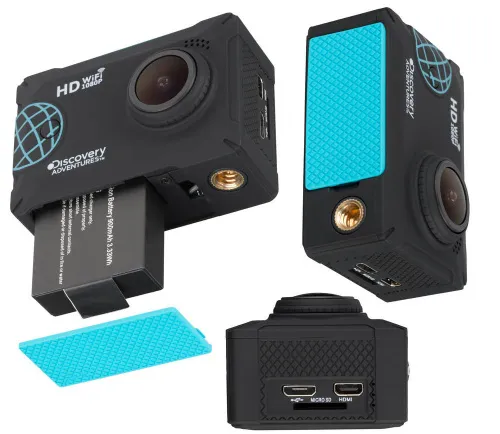 obrázek akční kamera Bresser Discovery Adventures Trek Full HD 140° Wi-Fi,  2