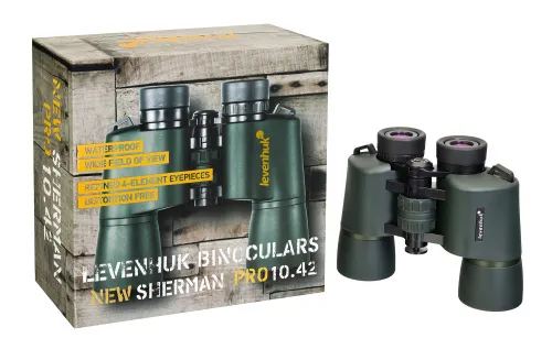fotografie binokulární dalekohled Levenhuk New Sherman PRO 10x42,  5