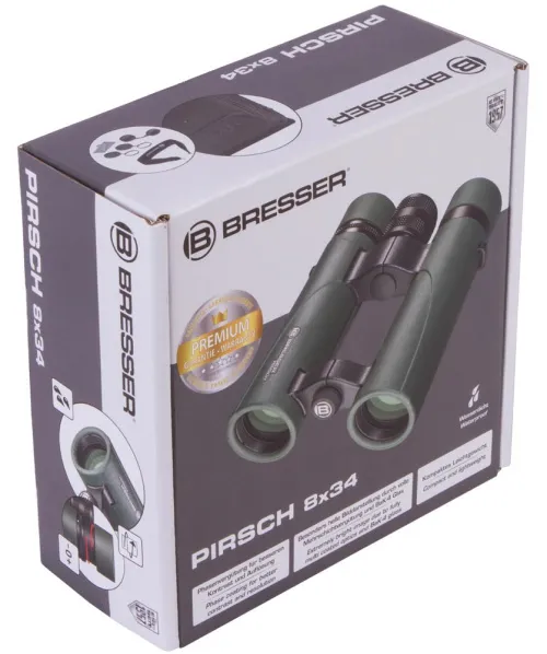 fotografie binokulární dalekohled Bresser Pirsch 8x34,  11