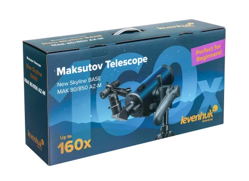 foto hvězdářský dalekohled Levenhuk New Skyline BASE МАК 80/850 AZ-M ,  16