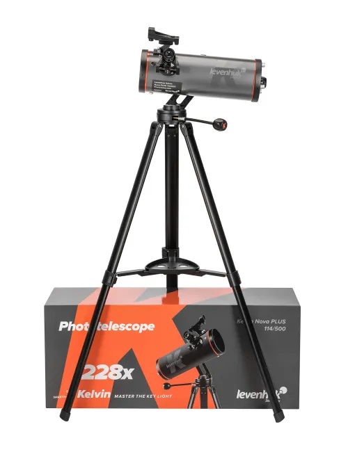 obrázek fototeleskop Levenhuk Kelvin Nova PLUS 114/500,  2