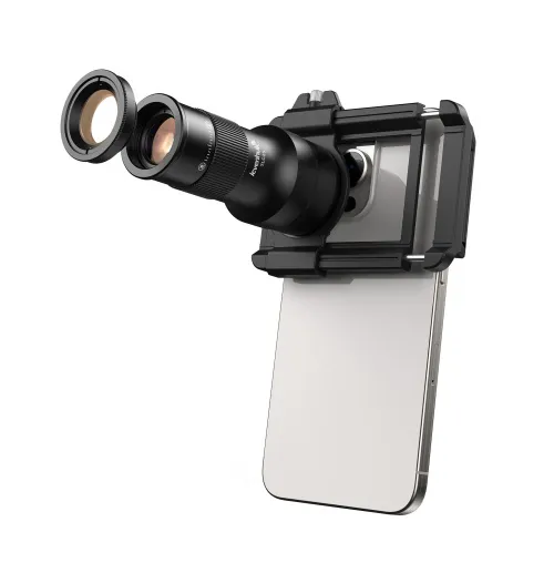 foto telekulár a mikrokulár pro smartphone Levenhuk Kelvin TLC25,  4
