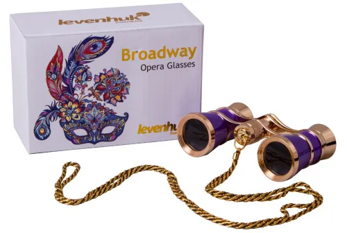 snímek divadelní kukátko Levenhuk Broadway 325C s řetízkem,  3