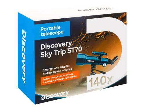 snímek hvězdářský dalekohled Levenhuk Discovery Sky Trip ST70 s knížkou,  16