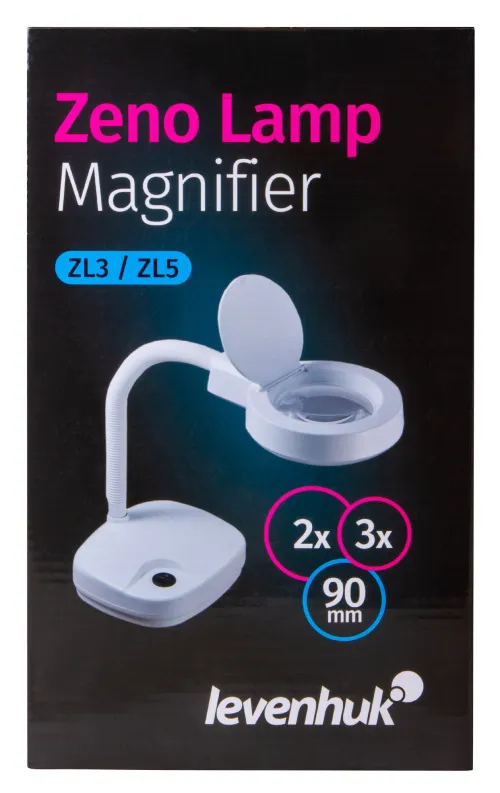 snímek lupa Levenhuk Zeno Lamp ZL3 LUM,  13