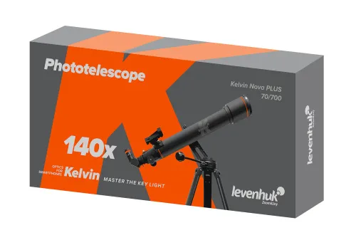 fotografie fototeleskop Levenhuk Kelvin Nova PLUS 70/700,  8