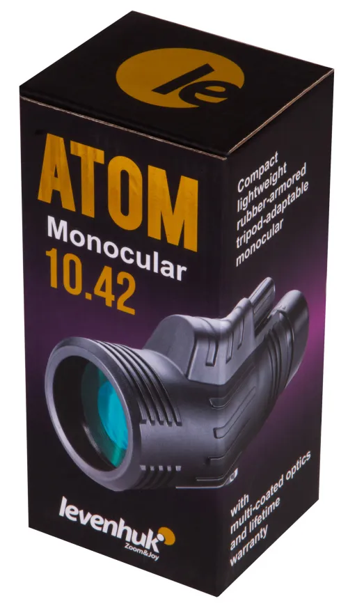 fotografie monokulární dalekohled Levenhuk Atom 10x42,  10