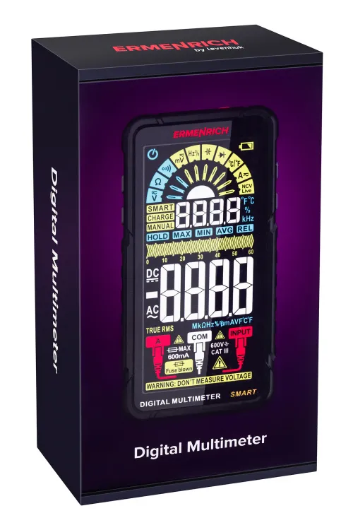 snímek digitální multimetr Ermenrich Zing TC33,  11
