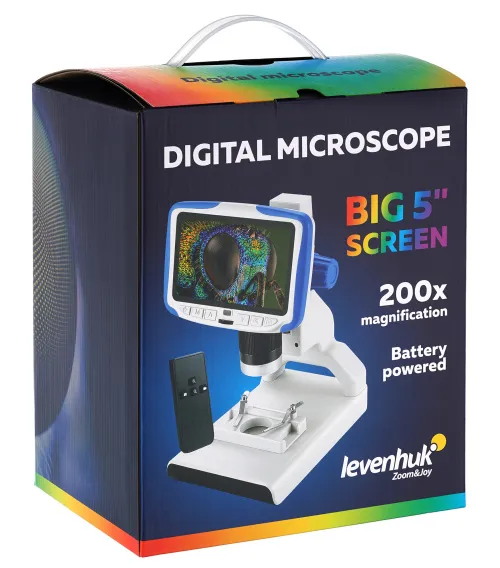 foto digitální mikroskop Levenhuk Rainbow DM500 LCD,  14