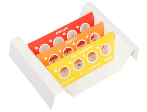 obrázek sada 12 hotových preparátů Levenhuk Discovery Fauna,  2