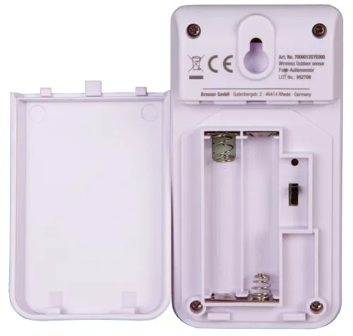 obrázek thermohigrometr Bresser National Geographic s hodinami, bílé,  14