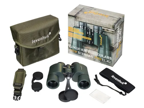 foto binokulární dalekohled Levenhuk New Sherman PRO 12x42,  4