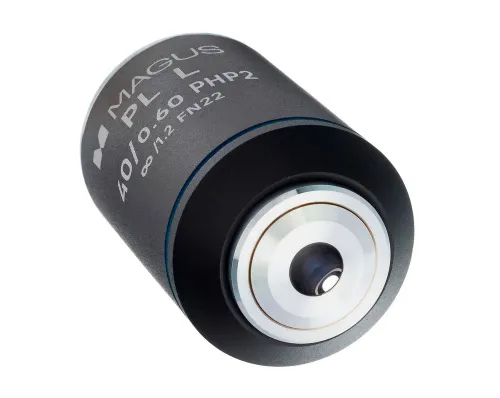 snímek objektiv MAGUS 40HP, 40х/0,60 Plan L phase PHP2 ∞/1,2 WD 3,5 mm,  3