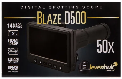 obrázek digitální pozorovací dalekohled Levenhuk Blaze D500,  19