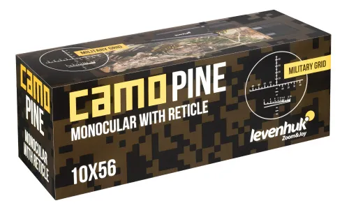 foto monokulární dalekohled se zaměřovačem Levenhuk Camo 10x56,  13