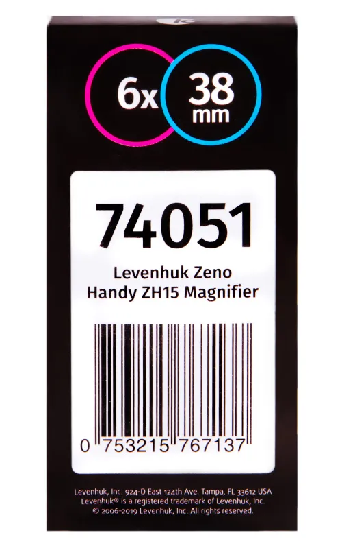 obrázek lupa Levenhuk Zeno Handy ZH15,  8