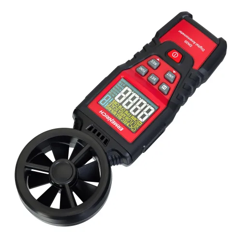 snímek digitální anemometr Ermenrich Seek DN20,  4
