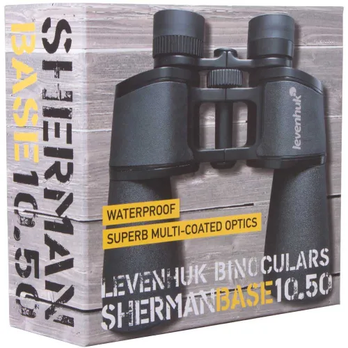 snímek binokulární dalekohled Levenhuk Sherman BASE 10x50,  11