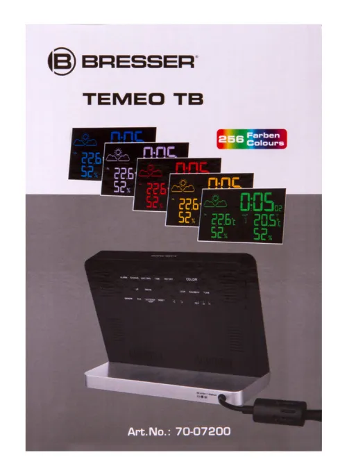 fotografie meteostanice Bresser Temeo TB RC,  16