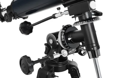 foto hvězdářský dalekohled Levenhuk Discovery Spark 709 EQ s knížkou,  12
