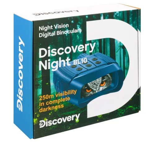snímek digitální binokulární dalekohled s nočním viděním se stativem Levenhuk Discovery Night BL10,  14