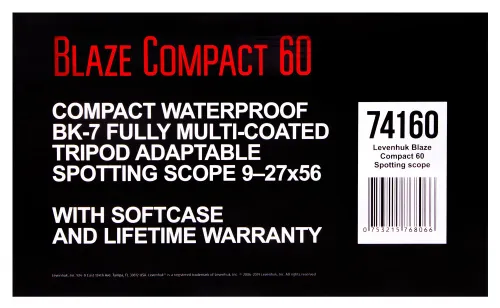 foto pozorovací dalekohled Levenhuk Blaze Compact 60,  19