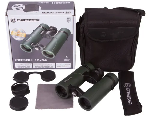 foto binokulární dalekohled Bresser Pirsch 10x34,  2