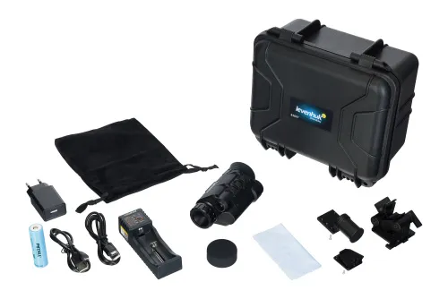 fotografie digitální monokulární dalekohled s nočním viděním Levenhuk Halo NVM50 Helmet,  4