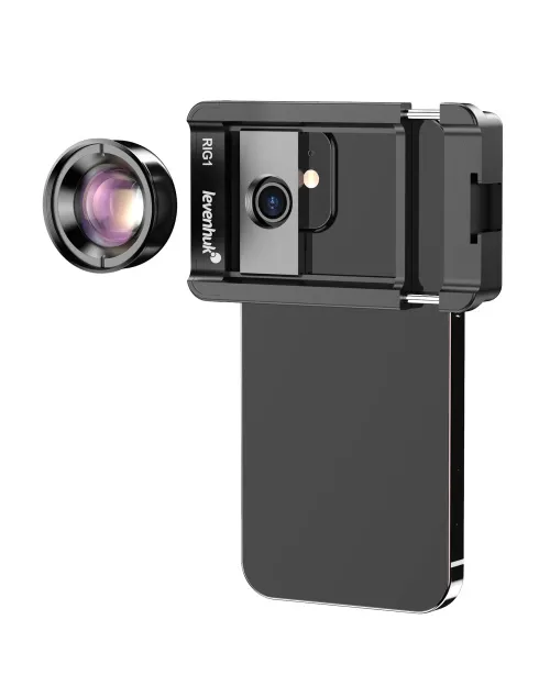 fotografie miniklec pro smartphone Levenhuk Kelvin RIG1,  5