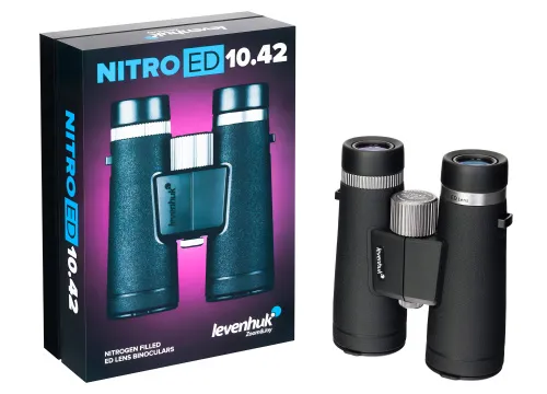 obrázek binokulární dalekohled Levenhuk Nitro ED 10x42,  4