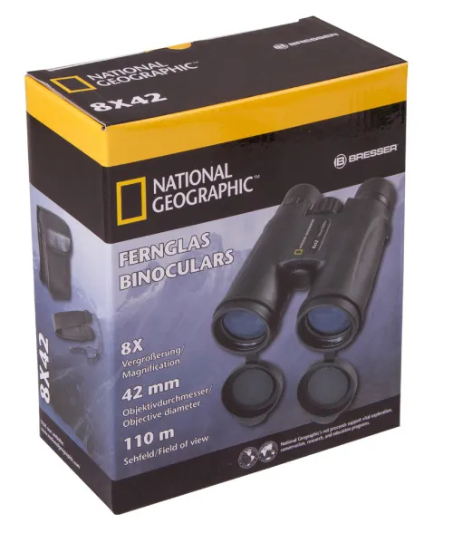 obrázek binokulární dalekohled Bresser National Geographic 8x42,  8