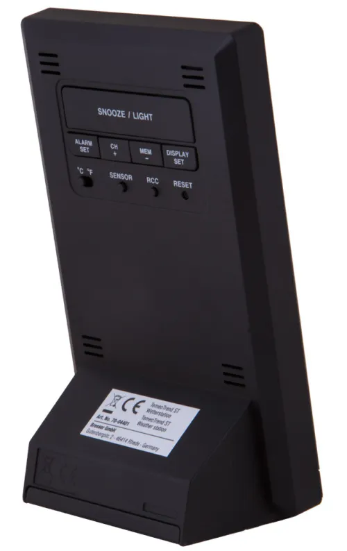 foto meteostanice Bresser TemeoTrend ST RC, černá,  5