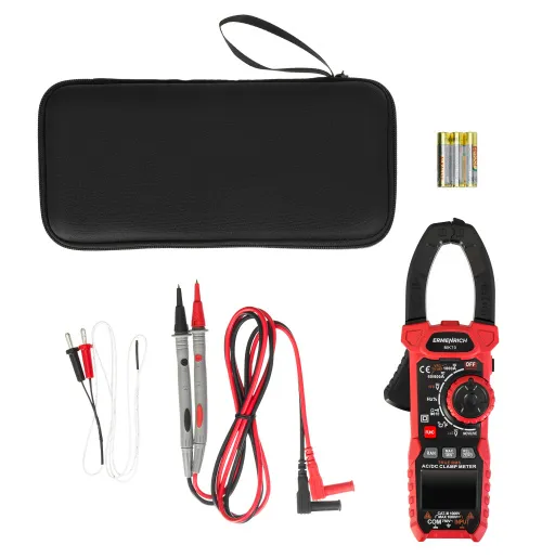snímek digitální klešťový měřič Ermenrich Ping MK70,  9
