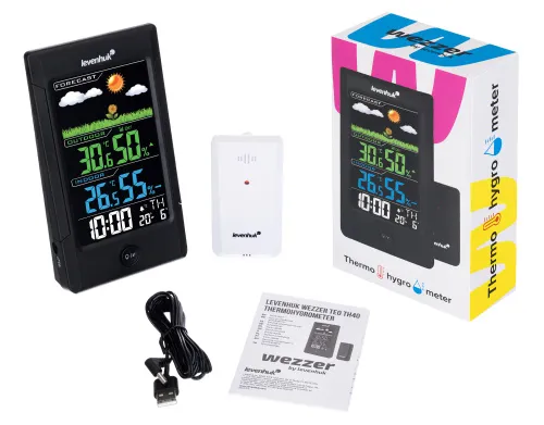 fotografie termohygrometr Levenhuk Wezzer Teo TH40,  2