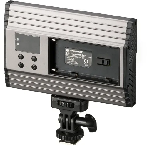 foto dvoubarevné LED video světlo s pouzdrem PT Pro 15B Bresser,  4