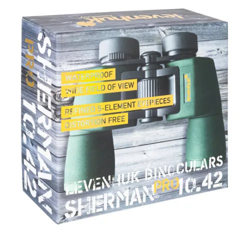 obrázek binokulární dalekohled Levenhuk Sherman PRO 10x42,  10