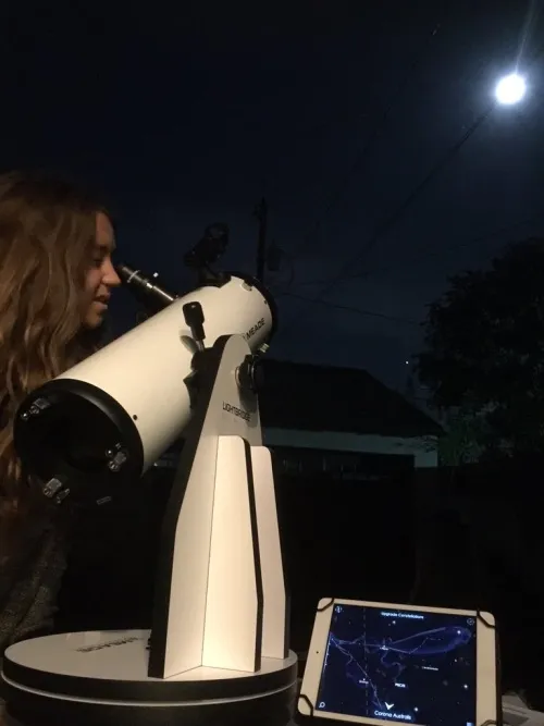 foto hvězdářský dalekohled Meade LightBridge Mini 130 mm,  4