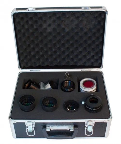 snímek sada 2" okulárů a filtrů Meade Series 4000,  3
