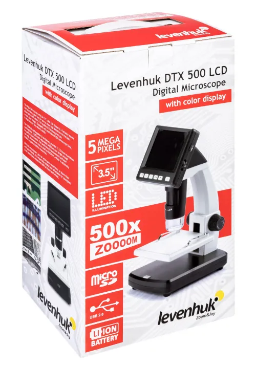 snímek digitální mikroskop Levenhuk DTX 500 LCD,  12