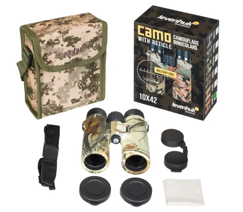 foto binokulární dalekohled se zaměřovačem Levenhuk Camo 10x42,  5