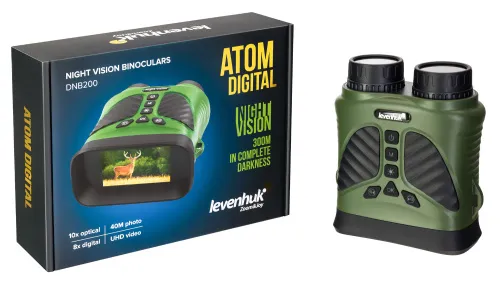 obrázek binokulární dalekohled s nočním viděním Levenhuk Atom Digital DNB200,  3