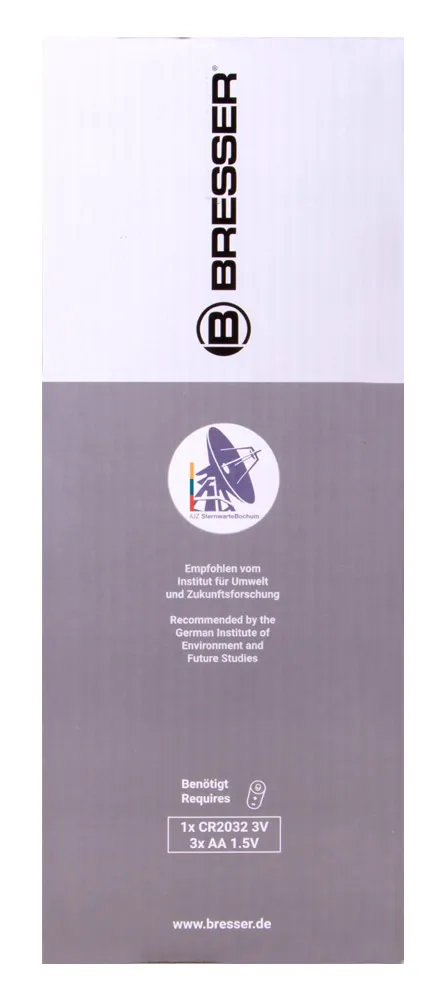 fotografie meteostanice Bresser 5v1 s barevným displejem, černá,  15